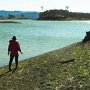 Hiking the shoreline between Smittle Creek and the 'Small Island'.